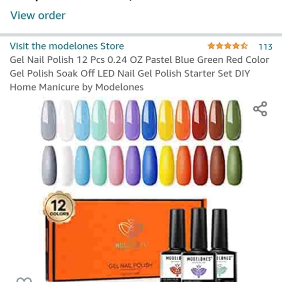 Gel polish - Picture 1 of 1